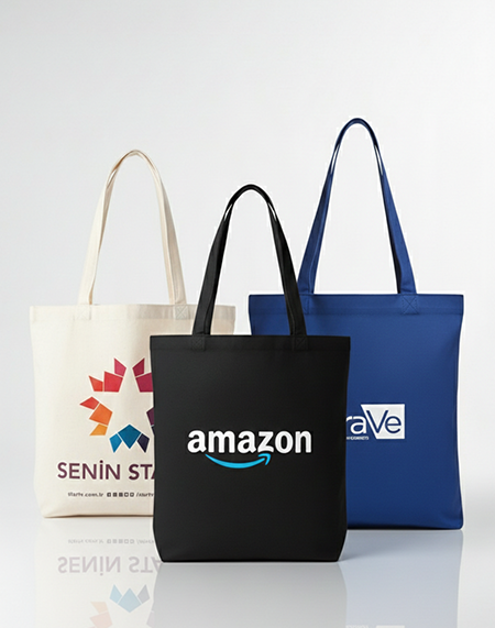 Kanvas Baskılı Çantalar