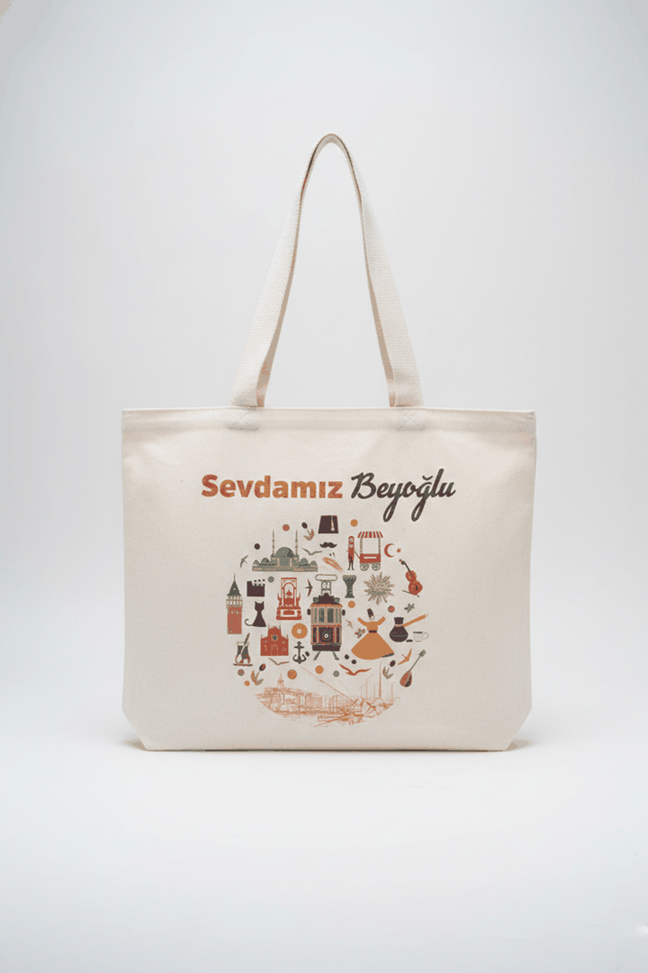 Kanvas Çanta Model 12