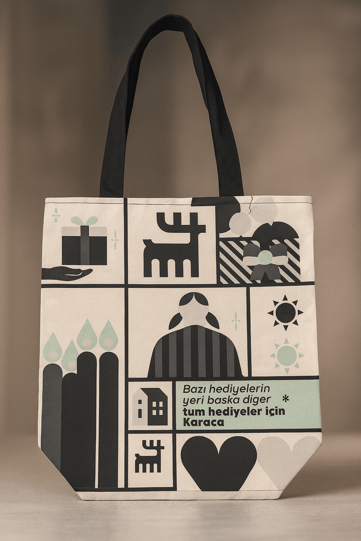 Kanvas Çanta Model 16